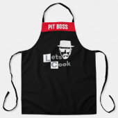 Funny Lasse' Cook Personalize Koch Attitude Grill Schürze (Vorderseite)