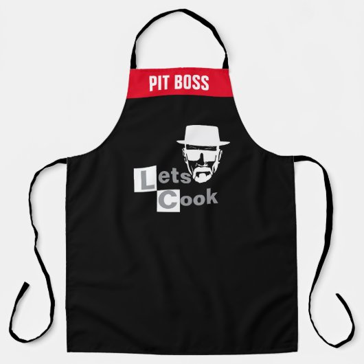 Funny Lasse' Cook Personalize Koch Attitude Grill Schürze (Vorderseite)