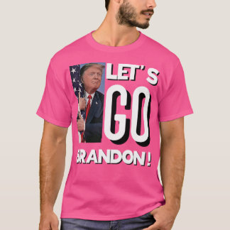 Funny Lasse Go Brandon Trump als amerikanisches Fl T-Shirt