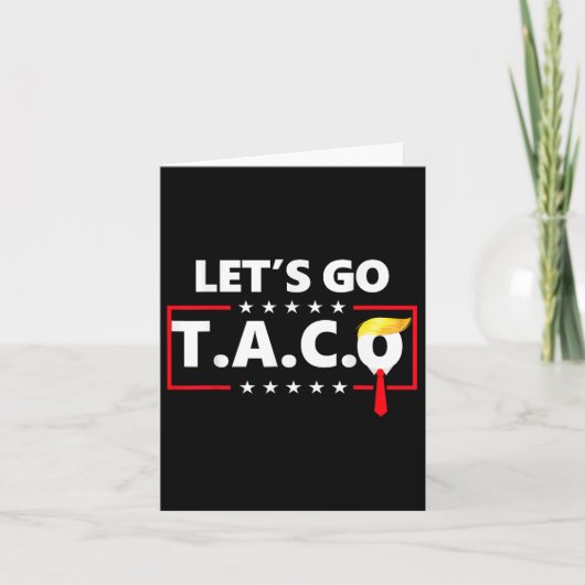 Funny Lasse Go Taco _3 Karte (Vorderseite)