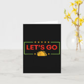 Funny Lasse Go Taco _9 Karte (Gelbe Blume)