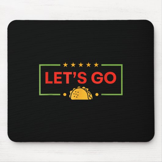 Funny Lasse Go Taco _9 Mousepad (Vorne)