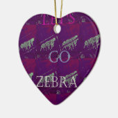 Funny Lasse Go Zebra Hakuna Matata motif Design Co Keramikornament (Links)