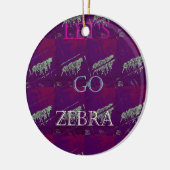 Funny Lasse Go Zebra Hakuna Matata motif Design Co Keramikornament (Links)