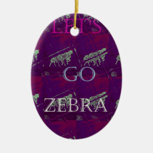 Funny Lasse Go Zebra Hakuna Matata motif Design Co Keramikornament