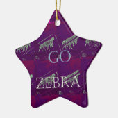 Funny Lasse Go Zebra Hakuna Matata motif Design Co Keramikornament (Links)