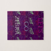 Funny Lasse Go Zebra Hakuna Matata motif Design Co Puzzle (Horizontal)