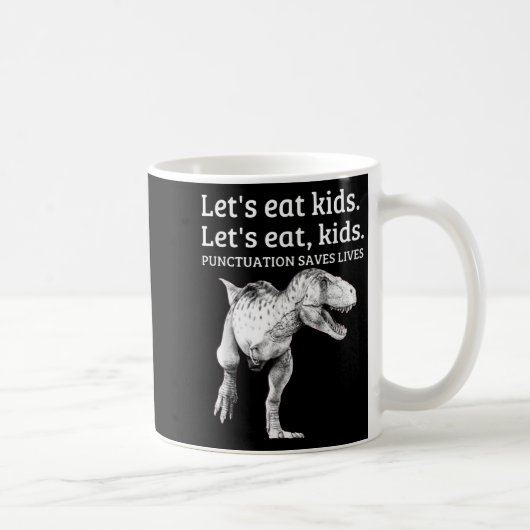 Funny Lasse Kids Punctuation Rette Lives Gramma es Kaffeetasse (Rechts)