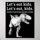 Funny Lasse Kids Punctuation Rette Lives Gramma es Poster (Vorne)