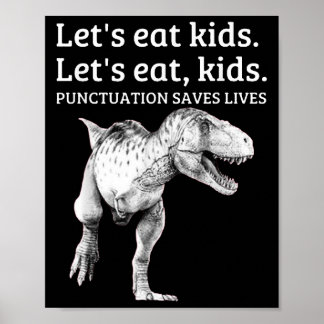 Funny Lasse Kids Punctuation Rette Lives Gramma es Poster