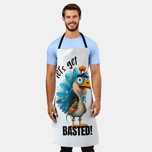 Funny Lass's Get Basted Schürze (Getragen)