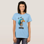 Funny Lass's Get Basted T-Shirt (Vorne ganz)