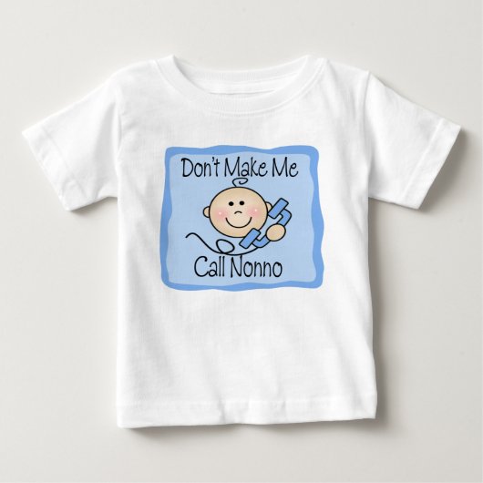 Funny lässt mich nicht Nonno nennen Baby T-shirt (Vorderseite)