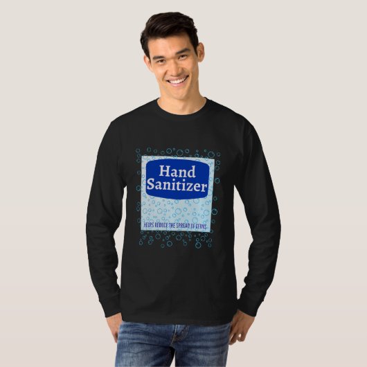 Funny Last Minute and Easy Hand Sanitizer T-Shirt (Vorne ganz)