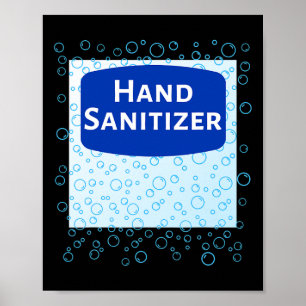 Funny Last Minute und leichtes Hand Sanitizer Hall Poster