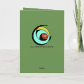 FUNNY LATE CARD POST VERLOREN SIE IHN DURCH Slippe Karte (Rückseite)