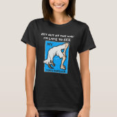 Funny Late To See Yoga Partner Goat Tee Breakup Di (Vorderseite)