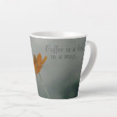 Funny Latte Tasse - "Aber zuerst, Kaffee" (Rechte Ecke)