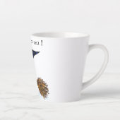 Funny Latte Tasse Halloween Hexenkürbis Flying (Rechts)