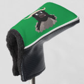 Funny Laufwasser Büffel Cartoon Golf Headcover (3/4 Vorderseite)