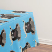 Funny Laufwasser Büffel Cartoon Tischdecke (Beispiel)