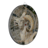 Funny Laughing Bighorn Sheep oder Ram Dartscheibe (Vorderseite Links)