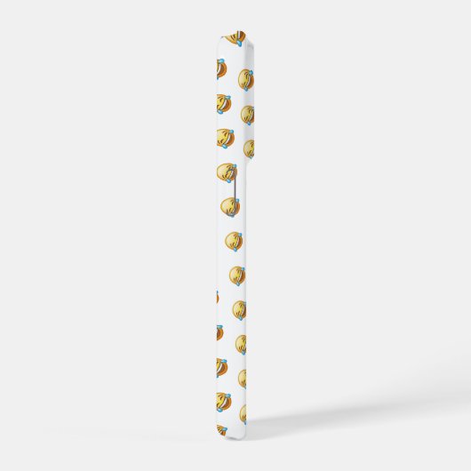 Funny Laughing Crying Emoji Graphic iPhone Hülle (Rechte Seite)