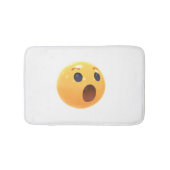 Funny Laughing Emoji Face Badematte (Vorderseite)