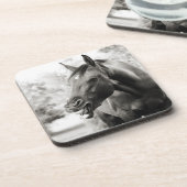 Funny Laughing Horse Untersetzer (Linke Seite)