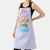 Funny Lavender ein Niedliches Keks kommt durch Schürze (InSitu)