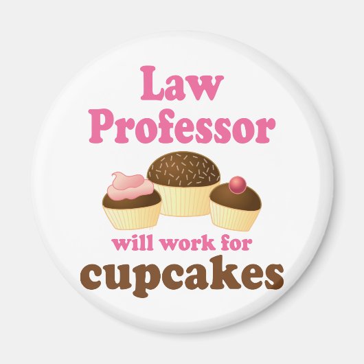 Funny Law Professor Magnet (Vorne)