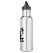 Funny Law School Abschluss Anwalt Spaß Zitat Edelstahlflasche (Rechts)