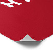 Funny Law School Graduation Party Poster (Ecke)