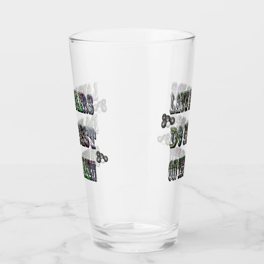 Funny Lawlers tun es am besten auf grün, Glas (Rechts)
