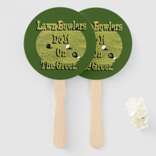 Funny Lawlers tun es, Hand Fans Fächer