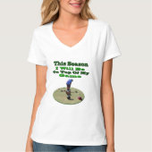 Funny Lawn Bowles sind auf Ihrem Spiel, Ladys T -  T-Shirt (Vorderseite)