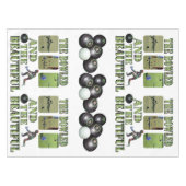 Funny Lawn Bowls Beautiful Design, Tischdecke (Vorderseite (Horizontal))