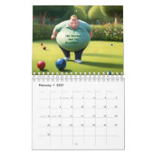 Funny Lawn Bowls Bilder und Puns, Kalender (Feb 2027)