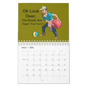 Funny Lawn Bowls Bilder und Puns, Kalender (Mär 2026)