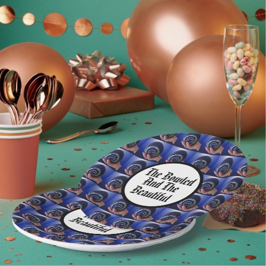 Funny Lawn Bowls Bowled Beautiful Design, Pappteller (Multi)