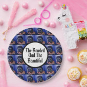 Funny Lawn Bowls Bowled Beautiful Design, Pappteller (Party)