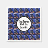 Funny Lawn Bowls Bowled Beautiful Design, Serviette (Vorderseite)
