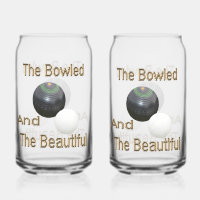 Funny Lawn Bowls Bowled Beautiful, Trinkbehälter S