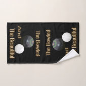 Funny Lawn Bowls Bowled Schöne, Handtuch (Handtuch)