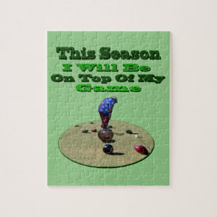 Funny Lawn Bowls in dieser Saison, Puzzle