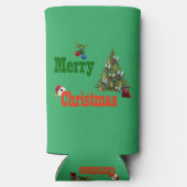 Funny Lawn Bowls Weihnachten, Can Cooler Selters Dosenkühler (Rückseite)