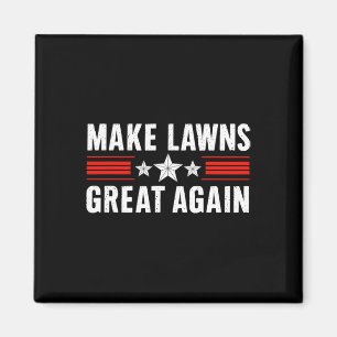 Funny Lawn Mower Vater Gardener Rasen Große Aga ma Magnet