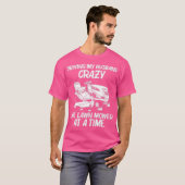 Funny Lawn Mowing Geschenk Frauen Mama Rasenmäher  T-Shirt (Vorne ganz)