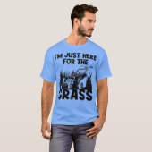 Funny Lawn Mowing Geschenk für Männer Landschaften T-Shirt (Vorne ganz)