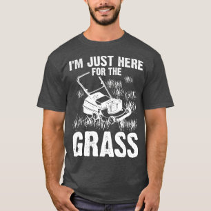 Funny Lawn Mowing Geschenk für Männer Landschaften T-Shirt